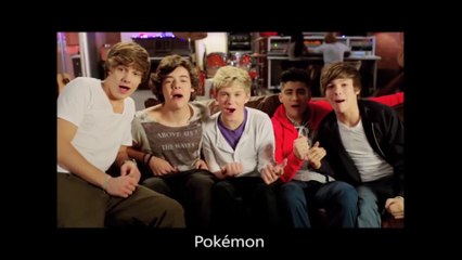 【字幕】One Direction on Tour - The Pokémon Diaries 2011.08