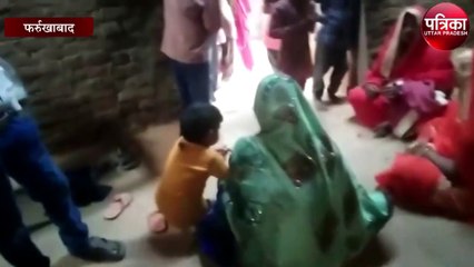 वर्तमान प्रधान की शय पर पुलिस ने पूर्व प्रधान के घर मे घुसकर जमकर की लूटपाट