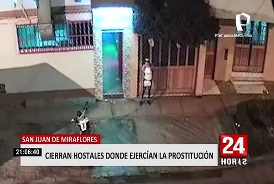 SJM: clausuran hostales que eran usados como prostíbulos clandestinos