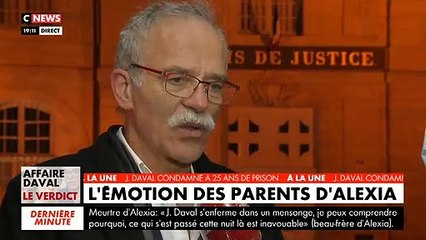 Procès Daval - Regardez le père d'Alexia qui veut désormais "s'éloigner plusieurs mois des médias pour se reconstruire "