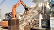 bahubali congress leader luxury house office demolished