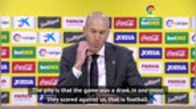Zidane under pressure after Real held at Villarreal