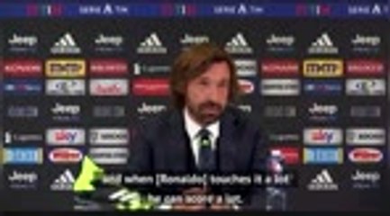 Ronaldo 'an example for everyone' at Juventus - Pirlo