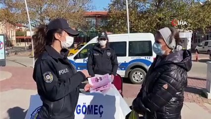 Balıkesir polisinden kadınlara  “KADES” brifingi