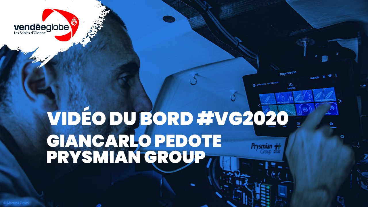 Vidéo du bord - Giancarlo PEDOTE | PRYSMIAN GROUP - 22.11 (1)