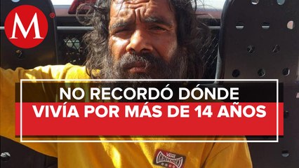 Tras 14 años perdido, hombre con esquizofrenia se reencuentra con su familia