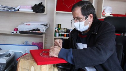 Engelleri filografi ile aştı