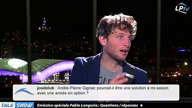Talk-Show Questions-Réponses : Longoria sur un retour de Gignac à l'OM