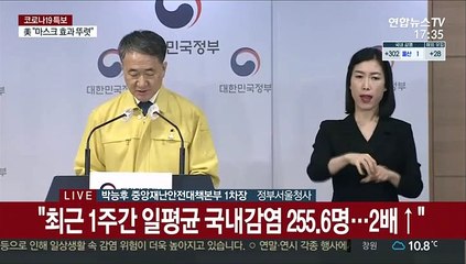 [현장연결] 박능후 "코로나 3차 유행 본격화…대단히 심각하고 엄중한 상황"