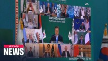 President Moon stresses need to maintain essential cross-border exchanges during G20 summit
