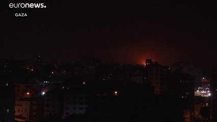 Attacco contro installazioni di Hamas come rappresaglia per il lancio di missili