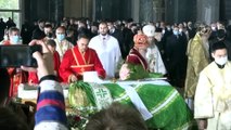 BELGRAD - Kovid-19'dan ölen Sırp Ortodoks Kilisesi Patriği İrinej için cenaze töreni düzenlendi