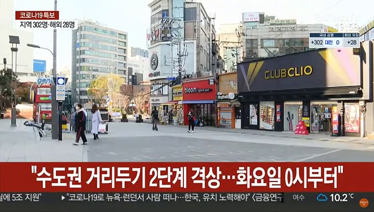 24일부터 수도권 2단계로 격상…"대단히 엄중한 상황"