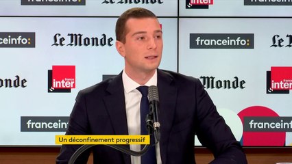 Vaccin contre la Covid-19 : "Je suis favorable à ce qu'une grande partie de la population se fasse vacciner. Mais on ne peut pas interdire les Français de se poser des questions", estime Jordan Bardella