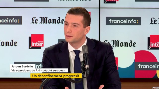 Jordan Bardella : Il n'est pas plus dangereux d'aller à la messe qu'au bureau de poste. Il faut simplement être prudent et les cultes ont montré qu'ils l'étaient.