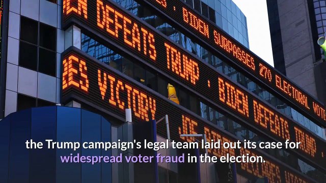 Fact checking Giuliani and the Trump legal team's wild fact free press