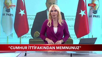 Cumhurbaşkanı Erdoğan: "Cumhur İttifakından Memnunuz"