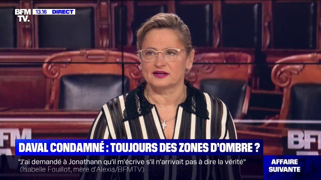 Procès Daval: pour Me Richard, avocate de membres de la famille Fouillot, Jonathann Daval contrôle ce qu'il lâche