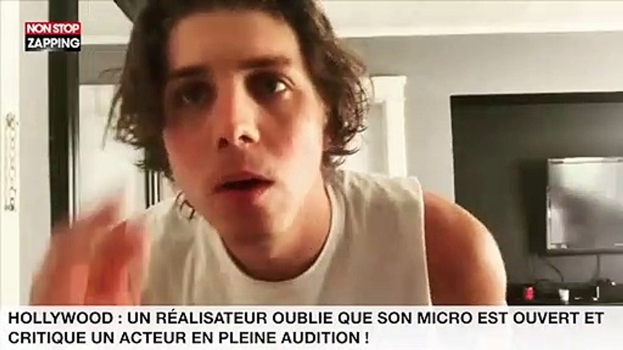 Hollywood : Un réalisateur oublie que son micro est ouvert et critique un acteur en pleine audition ! (vidéo)