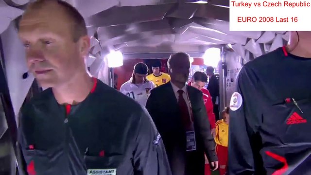 Türkiye 3 - 2 Çek Cumhuriyeti EURO 2008 Son 16 Özet