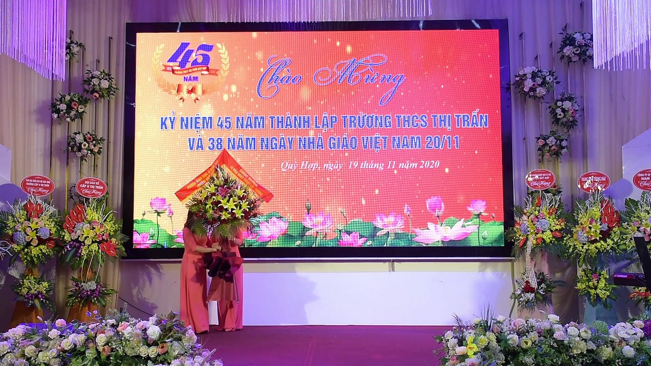 Lễ Kỷ Niệm 45 Năm Ngày Thành Lập Trường Thcs Thị Trấn Quỳ Hợp
