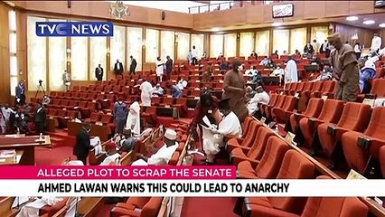Plot to scrap The Senate could lead to anarchy - Ahmed Lawan