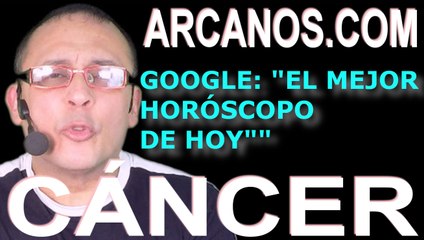 CANCER - Horóscopo ARCANOS.COM 22 al 28 de noviembre de 2020 - Semana 48