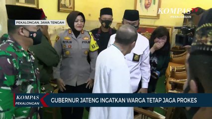 Gubernur Jateng Ingatkan Warga Tetap Jaga Protokol Kesehatan