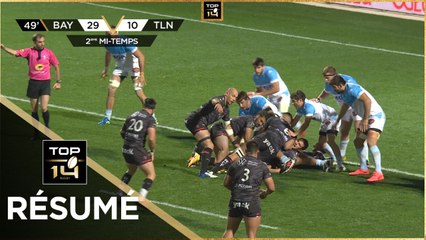 TOP 14 - Résumé Aviron Bayonnais-RC Toulon: 35-29 - J7 - Saison 2020/2021