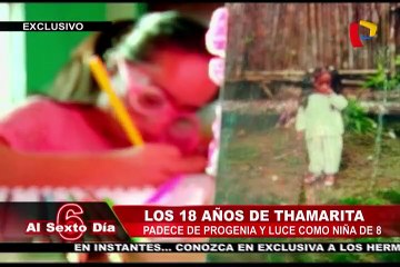 La fiesta de Thamarita: La pequeña Jhoily celebró a lo grande sus 18 años