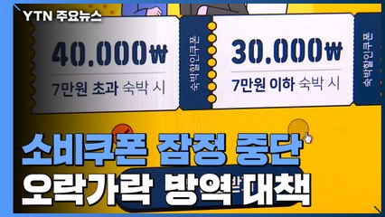 소비쿠폰 잠정 중단...'오락가락' 방역 대책 / YTN