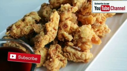Crispy Chicken popcorn ball recipe by Subohy