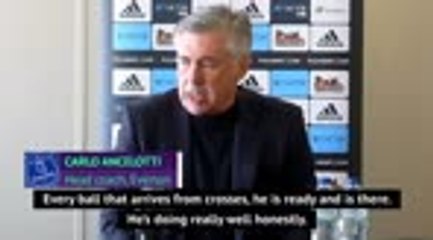 Ancelotti surprised by Calvert-Lewin consistency