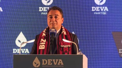 YOZGAT - DEVA Partisi Genel Başkanı Babacan partisinin Yozgat İl Kongresi'ne katıldı