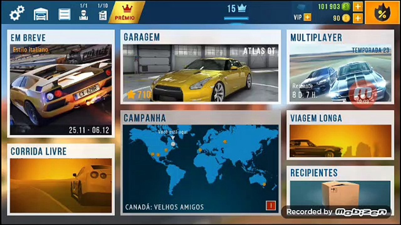 CarX Highway Racing (Android) #12 - Corridas com o Nissan GTR R35.