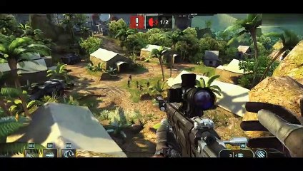 Sniper Fury: Ufficiali nemici presi in pieno (Enemy officers taken in full)