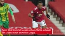 Manchester United - Martial, le cap des 150 matches en Premier League