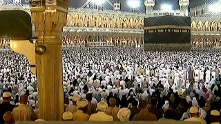 la prière d'el icha de la grande Mosquée sacrée de la Mecque
