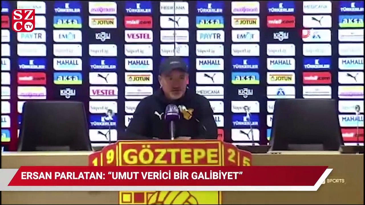 Ersan Parlatan: "Umut verici bir galibiyet oldu"