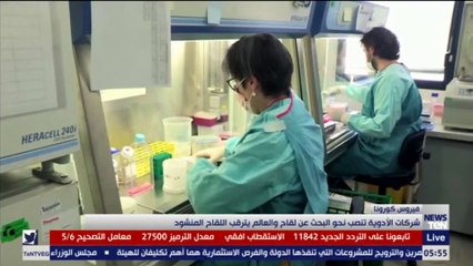 شركات الأدوية تنصب نحو البحث عن لقاح والعالم يترقب اللقاح المنشود