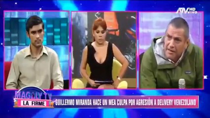 ¡No aceptó las suplicas de perdón! Júnior Ramírez se encontró con Guillermo Miranda en un programa