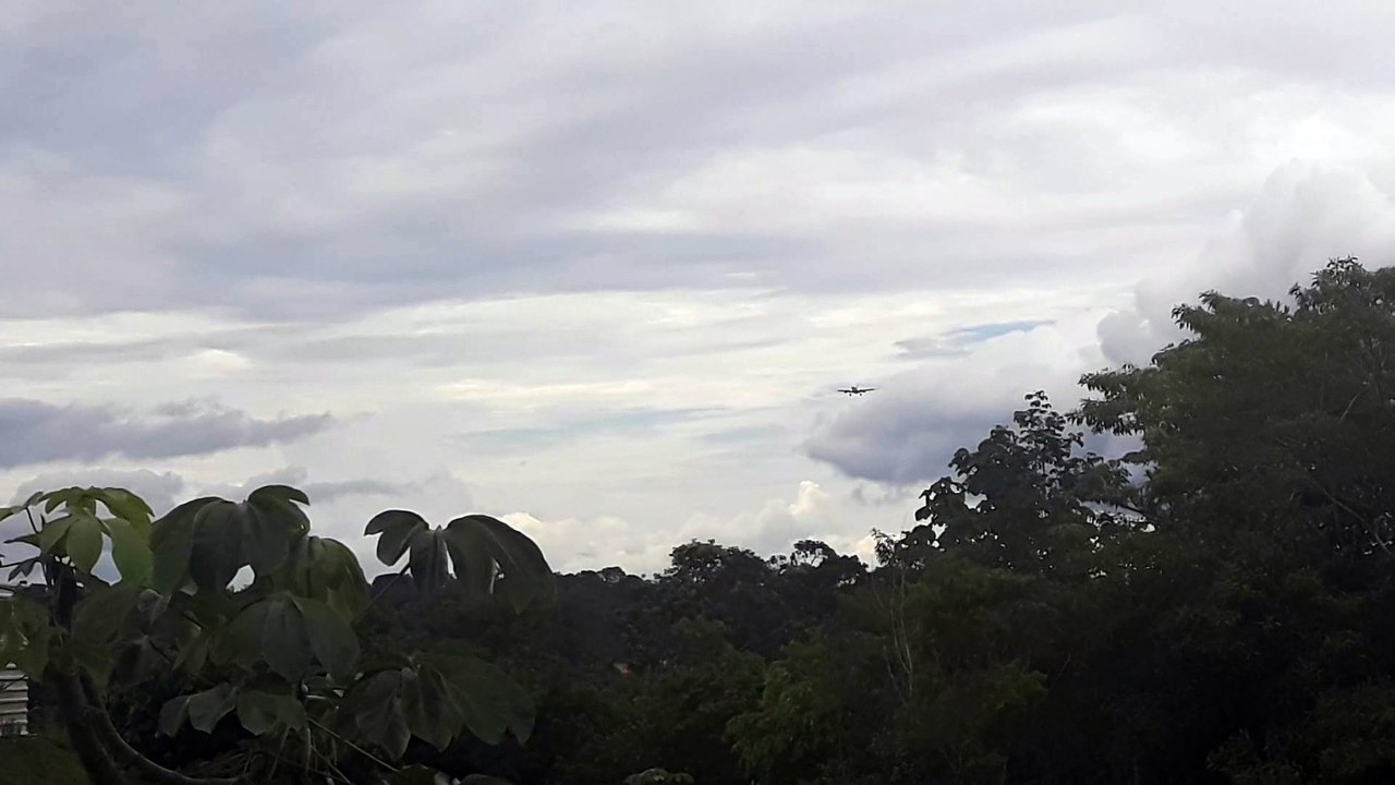 Airbus A330 PR-AIW na aproximação final antes de pousar em Manaus vindo de Campinas