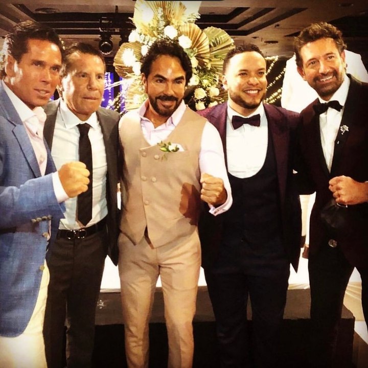 ¿Sin cubrebocas?: Irina Baeva y Gabriel Soto asistieron a una boda en Cancún