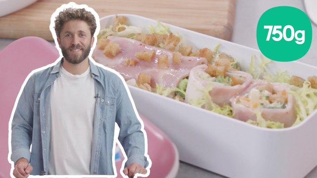 Recette roulé de jambon blanc et macédoine de légumes - 750g