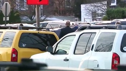 Joe Biden attends Mass on Saturday in Wilmington, DE