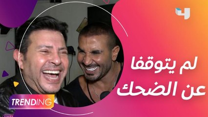 يا بخته.. دويتو أحمد سعد مع هاني شاكر تابعوا الحلقة كاملة على #ShahidVIP