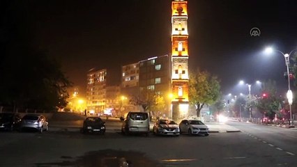 SİİRT - Sokağa çıkma kısıtlaması başladı