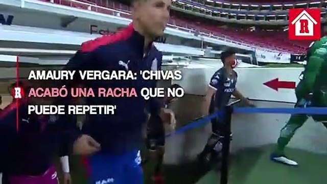 Amaury Vergara celebró el regreso a la Fiesta Grande de Chivas