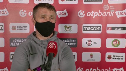 Honvéd - Fradi előtt 2020.11.21