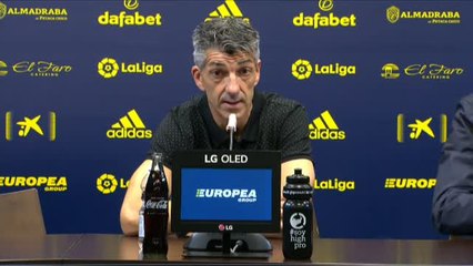 Alguacil: "Queremos conseguir algo grande, hay que darle continuidad a esto"